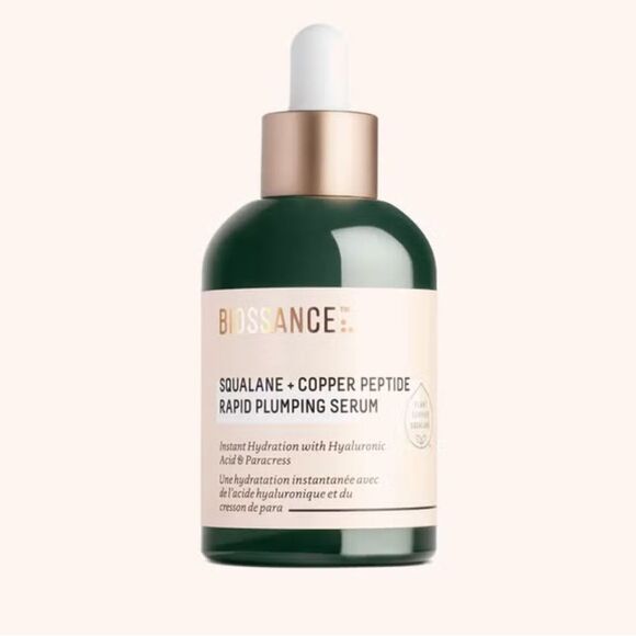 Biossance Squalane + Copper Peptide Rapid Plumping Serum